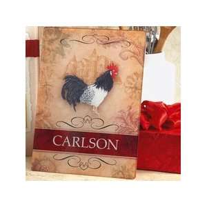  Rooster Glass Cutting Board: Kitchen & Dining