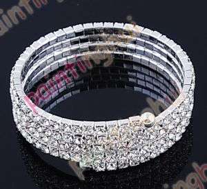 Free swarovski Crystal Bracelet Bangle Cuff  