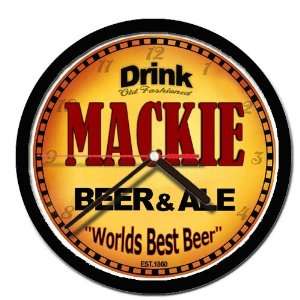  MACKIE beer and ale cerveza wall clock: Everything Else