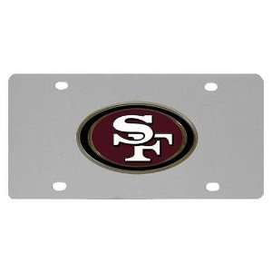  San Francisco 49ers NFL License/Logo Plate Sports 