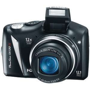   12.1 MEGAPIXEL POWERSHOT(R) SX130 IS DIGITAL CAMERA