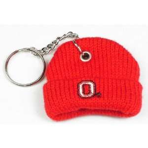  Ohio State Buckeyes Knit Hat Key Chain: Sports & Outdoors