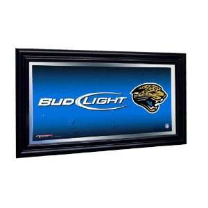  Jacksonville Jaguars Bud Light Beer Pub Mirror NFL 