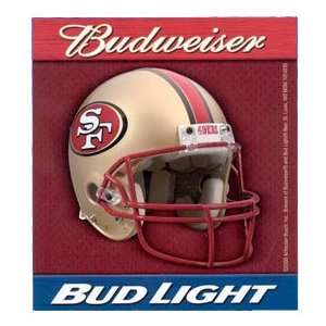   San Francisco 49ers Budweiser/Bud Light Sticker: Automotive