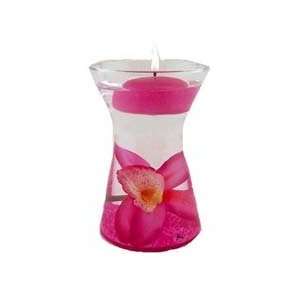  Hour Glass with Fuchsia Orchid