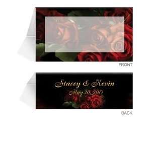   : 210 Personalized Place Cards   Love Rose So Deeply: Office Products