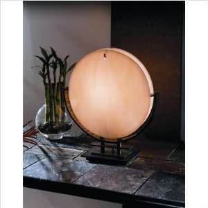   Table Lamp Finish Black, Shade Color Amber Swirl