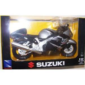   Suzuki Gsx r1300r Hayabusa in Color Silver and Black: Toys & Games