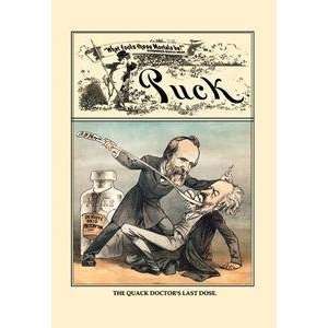   Puck Magazine: The Quack Doctors Last Dose   06437 4: Home & Kitchen