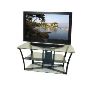  Large Contemporary Glass TV Stand: Furniture & Decor