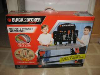   Jr. Ultimate Project Workbench Tool Playset Set w/ Saw New  