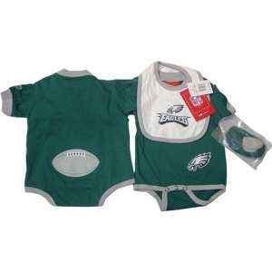   Eagles NFL Creeper/Bootie Set 6 9 Months: Sports & Outdoors