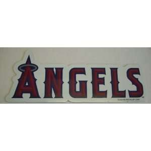  Los Angeles Angels Team Name MLB Car Magnet: Sports 