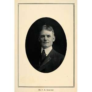  1905 Duotone Print Dr FW Atkinson Superintendent Education 