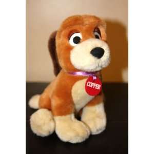  Copper Stuffed Character Toy From Disneys Fox and Hound 