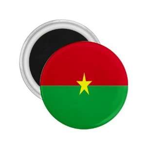  Bburkina Faso Flag Souvenir Magnet 2.25  