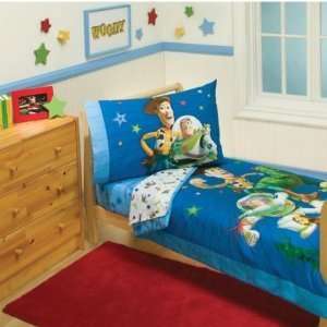  4 Piece Disney Toy Story Toddler Bedding Set: Everything 