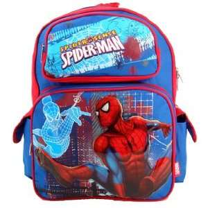  Super Hero Amazing Spiderman Large Backpack: Toys & Games