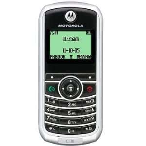  Motorola C118 Dual band GSM Phone (Unlocked): Electronics