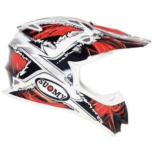    Suomy MX Jump Graphic Helmet   X Large/Muddy Red: Automotive
