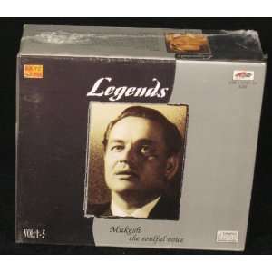  Legends Mukesh The Soulful Voice Disc CD Set Everything 