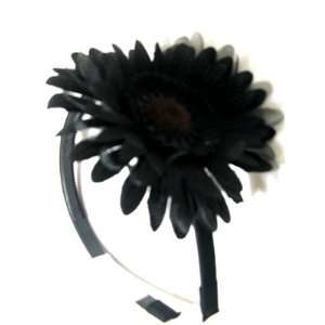  Girls Black sunflower headband Beauty