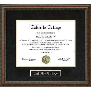  Cabrillo College Diploma Frame: Sports & Outdoors