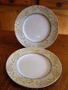 222 FIFTH PTS CHINA CAP SUD PATTERN   2 DINNER PLATES  