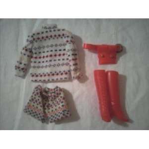  Original 1972 The Short Set Outfit For Barbie: Toys 