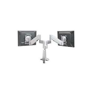  Chief KCY220S Height Adjustable Dual Arm Dual Monitor Desk Mount 