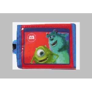  Monster Inc Trifold Wallet   Sully & Mike Wallet   Red 