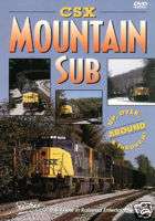 Pentrex DVD: CSX MOUNTAIN SUBDIVISION   New!  