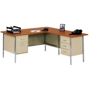  Sandusky Lee Corporation L Shaped Right Wing Desk