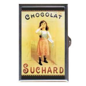  SUCHARD CHOCOLATE VINTAGE AD Coin, Mint or Pill Box Made 