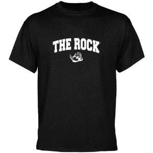  NCAA Slippery Rock Pride Black Mascot Arch T shirt Sports 