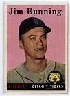 1964 Topps Coin 93 Jim Bunning Detroit Tigers Baseball Hall Fame Ex 