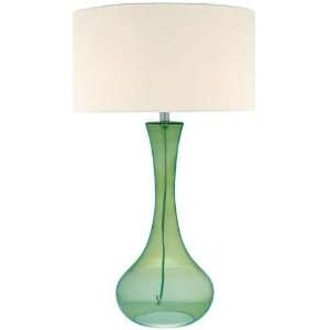  Nikita Table Lamp 32.5hx18.5w Green: Home Improvement