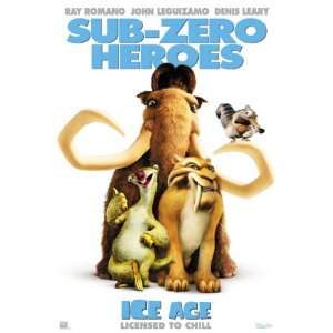  Ice Age   Movie Poster (Sub Zero Heroes)
