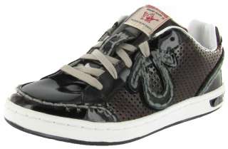 TRUE RELIGION Carson Low Super Perforated Leather Fashion Sneaker Mens 