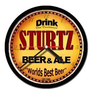  STURTZ beer and ale cerveza wall clock: Everything Else