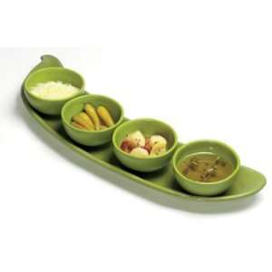  Sugar Snap Peas Tray with Bowls, By Tag: Kitchen & Dining