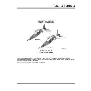  Northrop T 38 C Aircraft Flight Manual Northrop Books