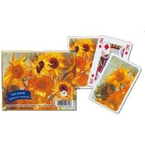  Sunflowers By Van Gogh   Double Deck Playing Cards: Toys 