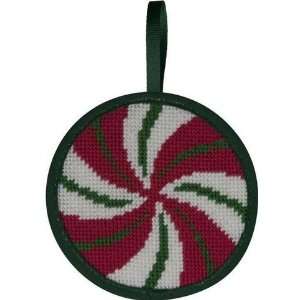   Swirl Christmas Ornament   Needlepoint Kit Arts, Crafts & Sewing