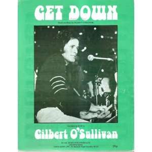    Sheet Music Get Down Gilbert OSullivan 179 