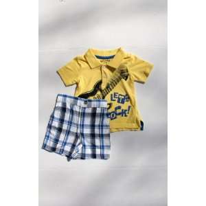  Greendog Toddler Boys, 2pcs Set, Size 6 9month: Baby