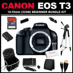 Canon EOS Rebel T3 12.2 MP CMOS Digital SLR Camera and DIGIC 4 Imaging 