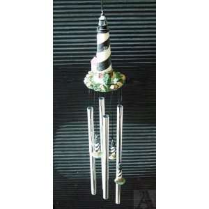  Lighthouse Cape Hatteras Wind Chime Mobile Indoor Outdoor 