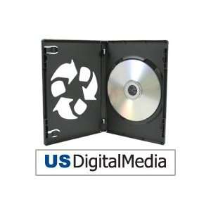  USDM Eco DVD Case Single Disc Black: Electronics
