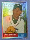   PORCELLO 2010 TOPPS HERITAGE CHROME REFRACTOR 561 C25 TIGERS  